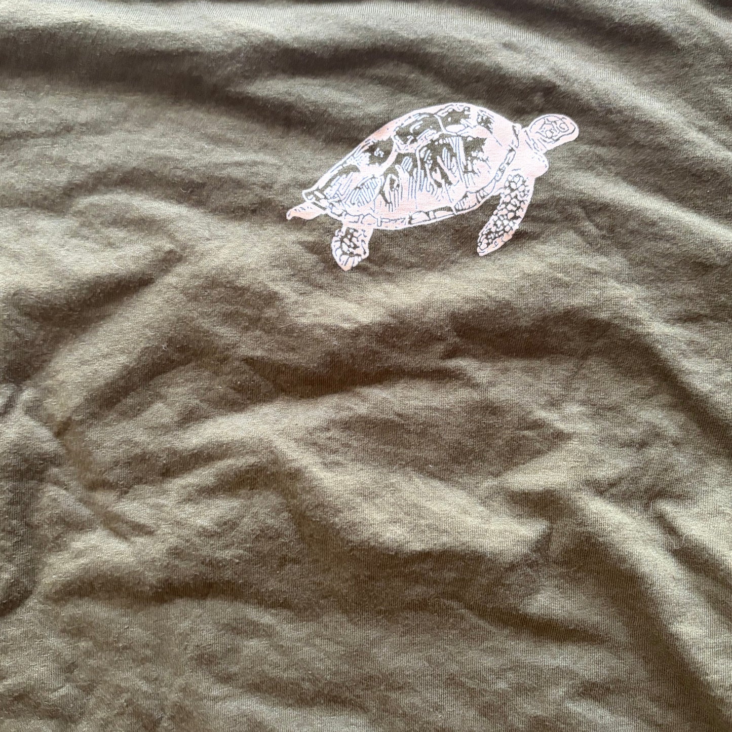 Respect The Ocean Thrifted Graphic Tee Size Adult XL