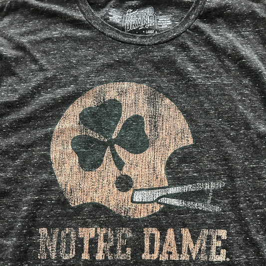 Notre Dame Thrifted Graphic Tee Size Large