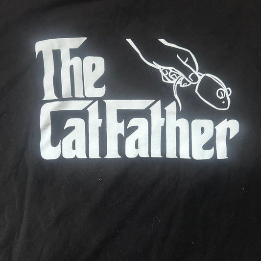 The Catfather Thrifted Tee Shirt Size Medium