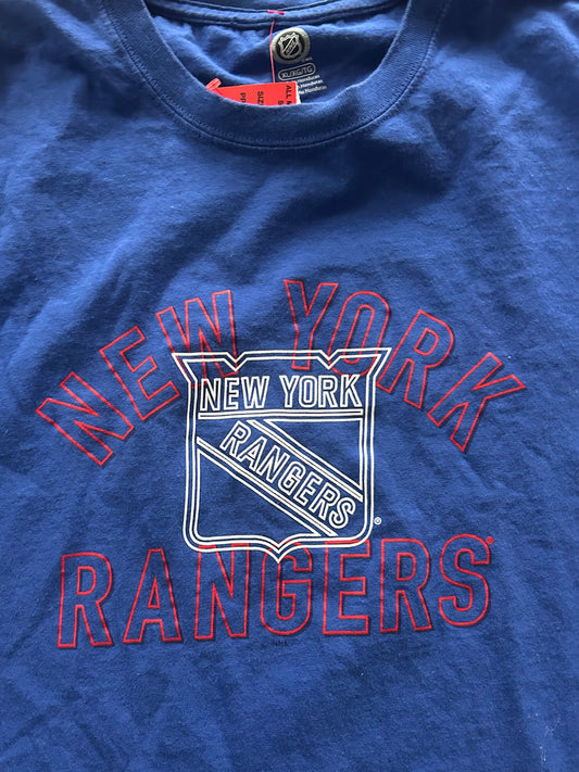 New York Rangers NHL Thrifted Graphic Tee Size XL