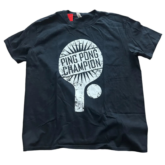 Ping-pong, champion Thrifted Graphic Tee Size Large