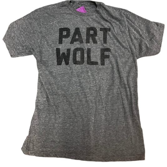 Part Wolf Thrifted Tee Shirt Size XL