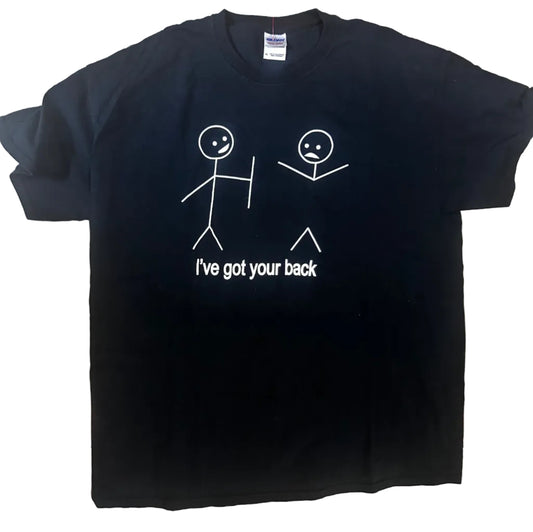 I Got Your Back Funny Thrifted Tee Shirt Size XL