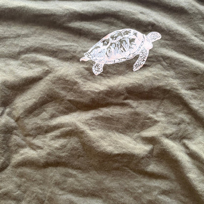Respect The Ocean Thrifted Graphic Tee Size Adult XL