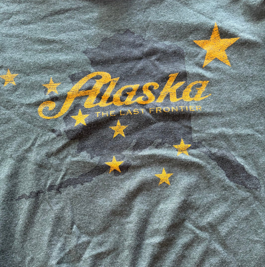Alaska Thrifted Graphic Tee Size Adult Size Medium