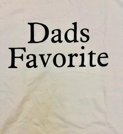 Dad’s Favorite Funny Thrifted Graphic Tee Size Adult Size Large