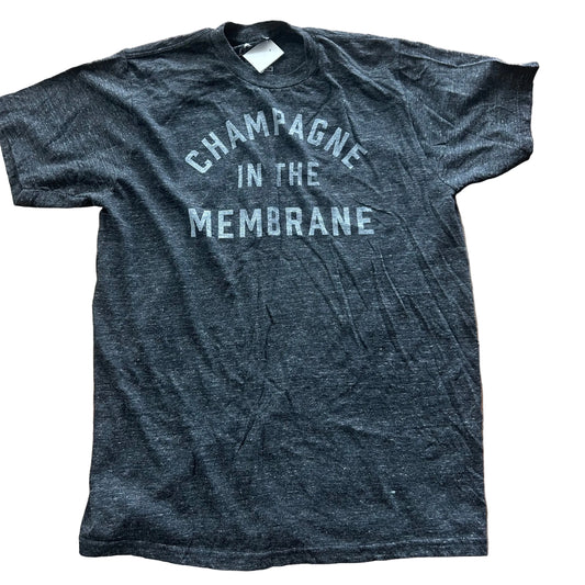 Champagne In The Membrane Thrifted Graphic Tee Size Large