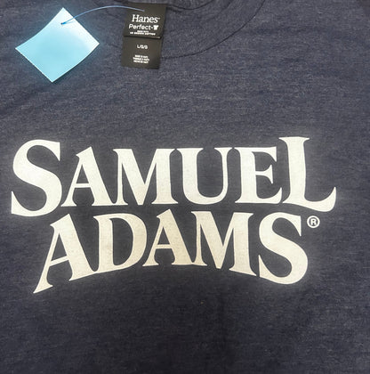 Samuel Adams Thrifted Vintage Graphic Tee Size Large