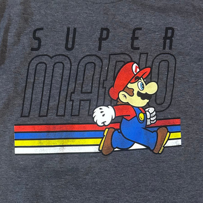 Super Mario Funny Thrifted Tee Shirt Size Large