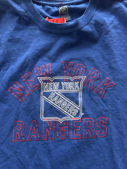 New York Rangers NHL Thrifted Graphic Tee Size XL