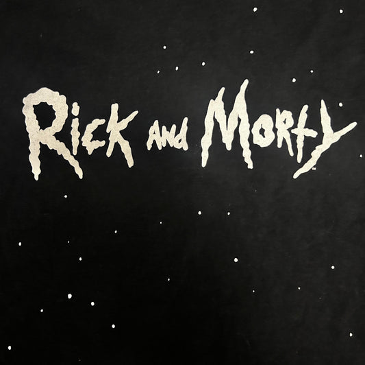 Rick and Morty Thrifted Tee Shirt Size Large